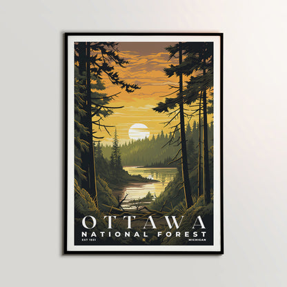 Ottawa National Forest Poster | S01