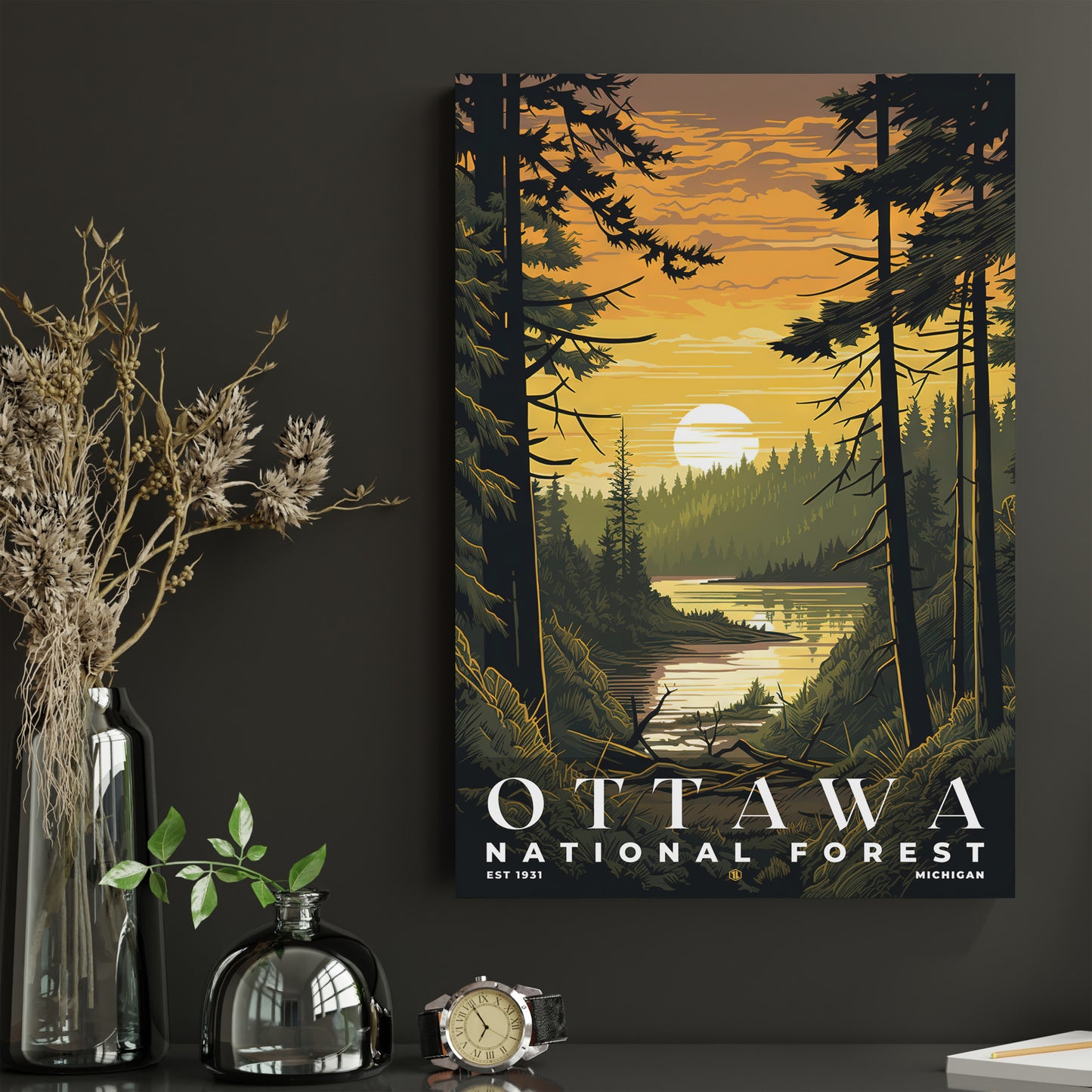 Ottawa National Forest Poster | S01