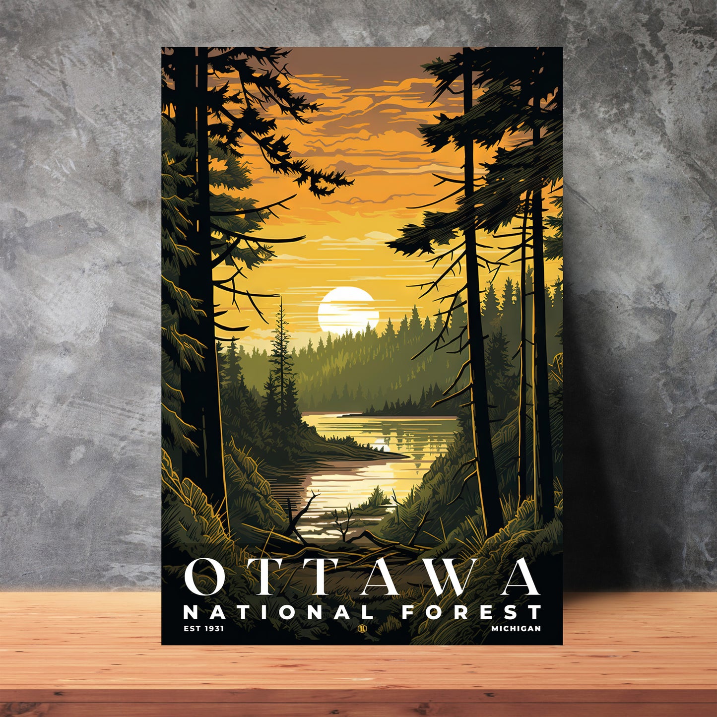 Ottawa National Forest Poster | S01