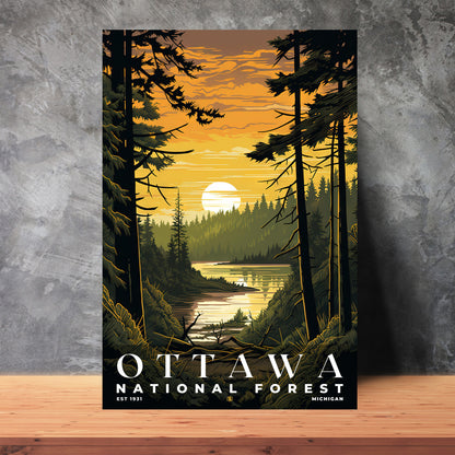 Ottawa National Forest Poster | S01