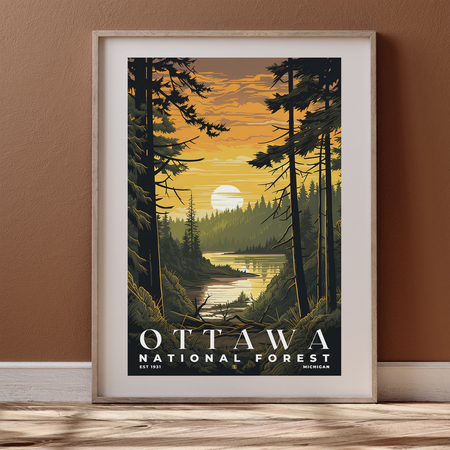 Ottawa National Forest Poster | S01