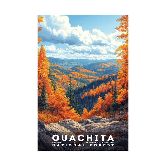 Ouachita National Forest Poster | S02