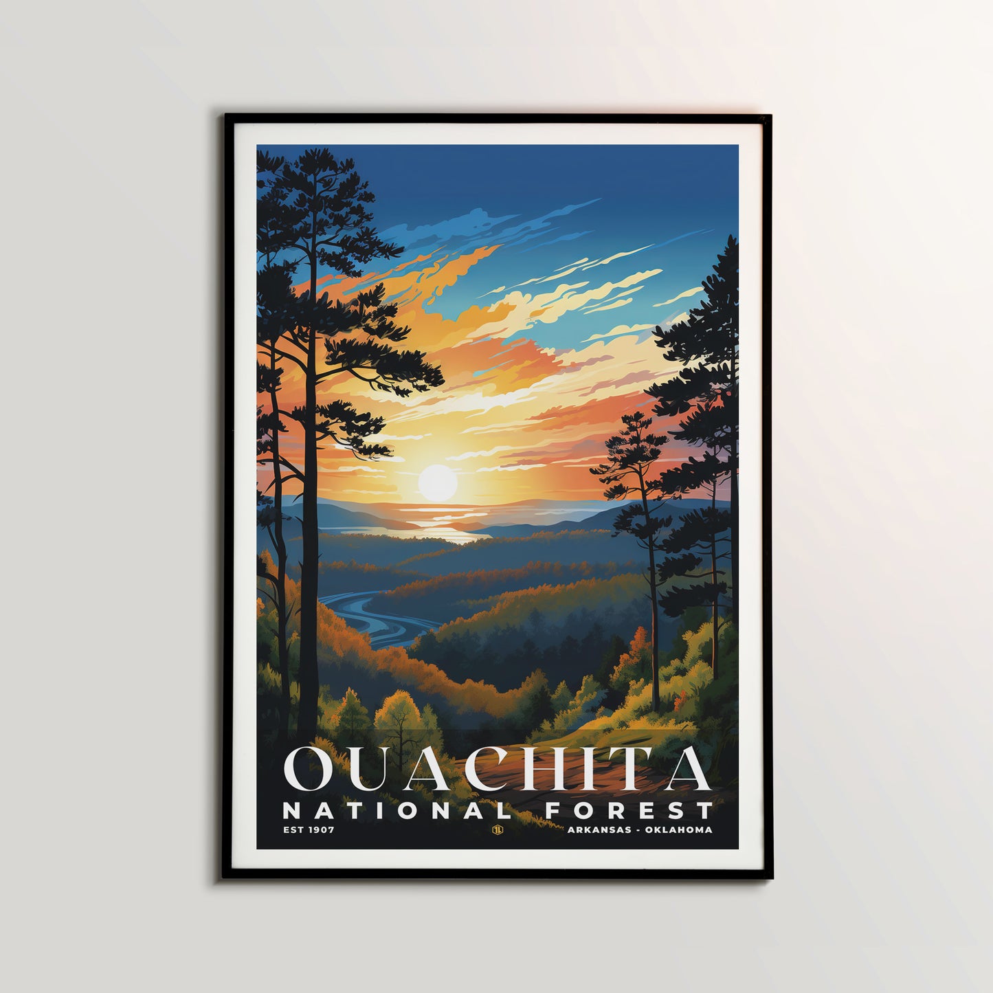 Ouachita National Forest Poster | S01