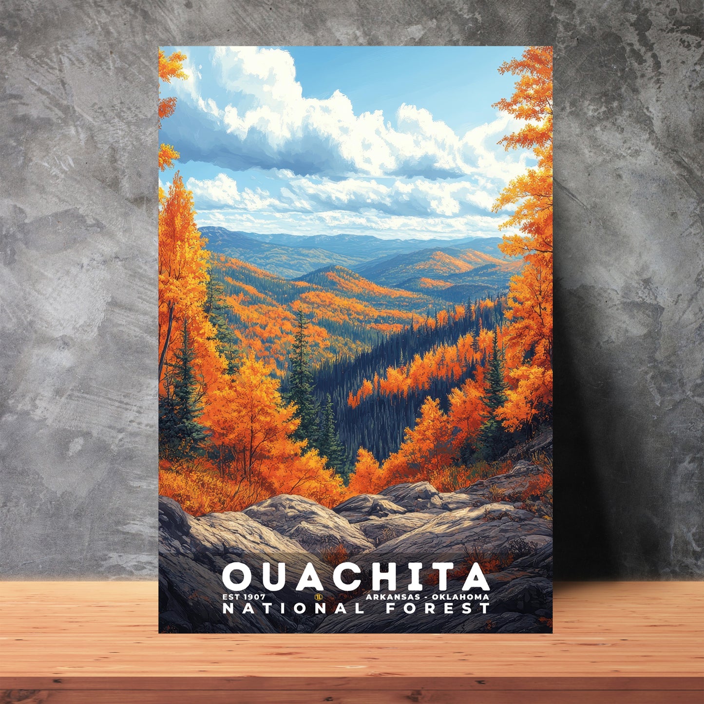 Ouachita National Forest Poster | S02