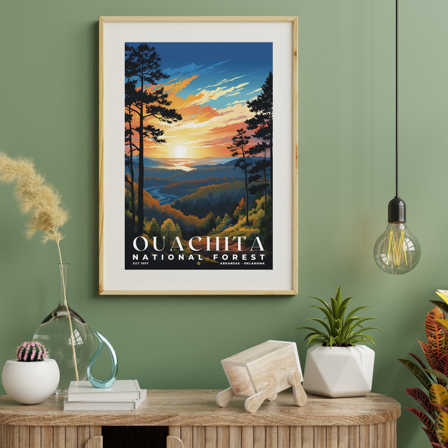 Ouachita National Forest Poster | S01