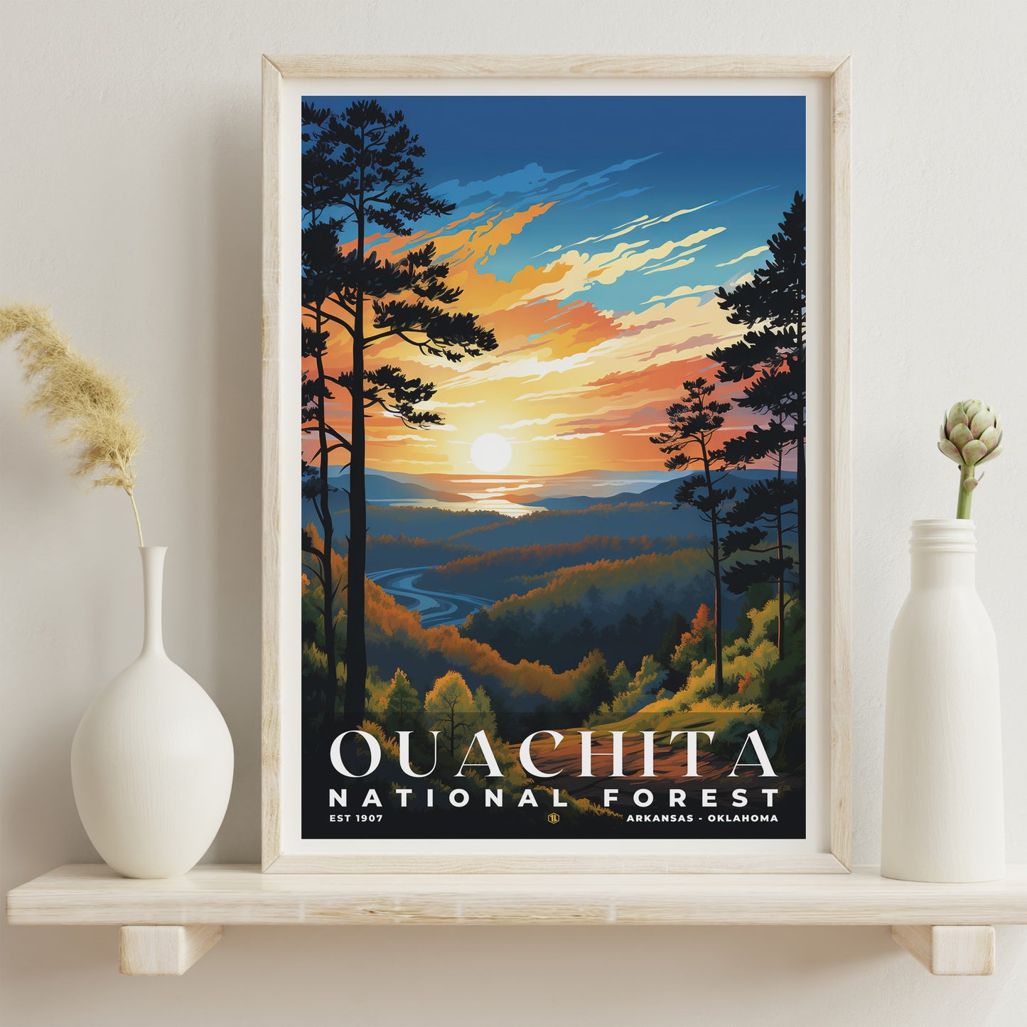 Ouachita National Forest Poster | S01