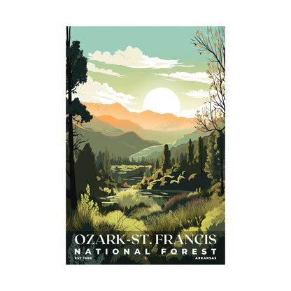 Ozark-St. Francis National Forest Poster | S01