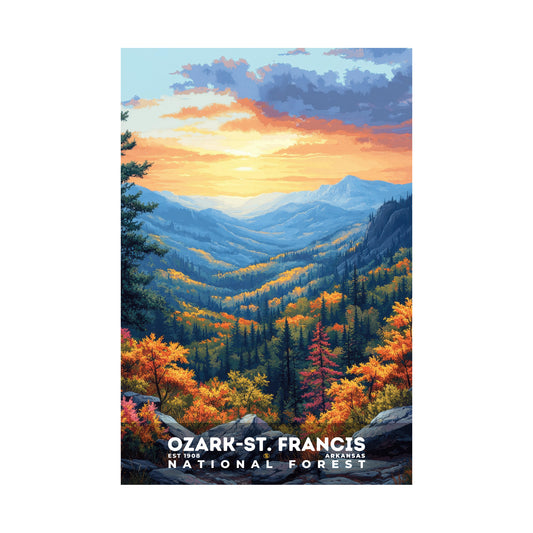 Ozark-St. Francis National Forest Poster | S02