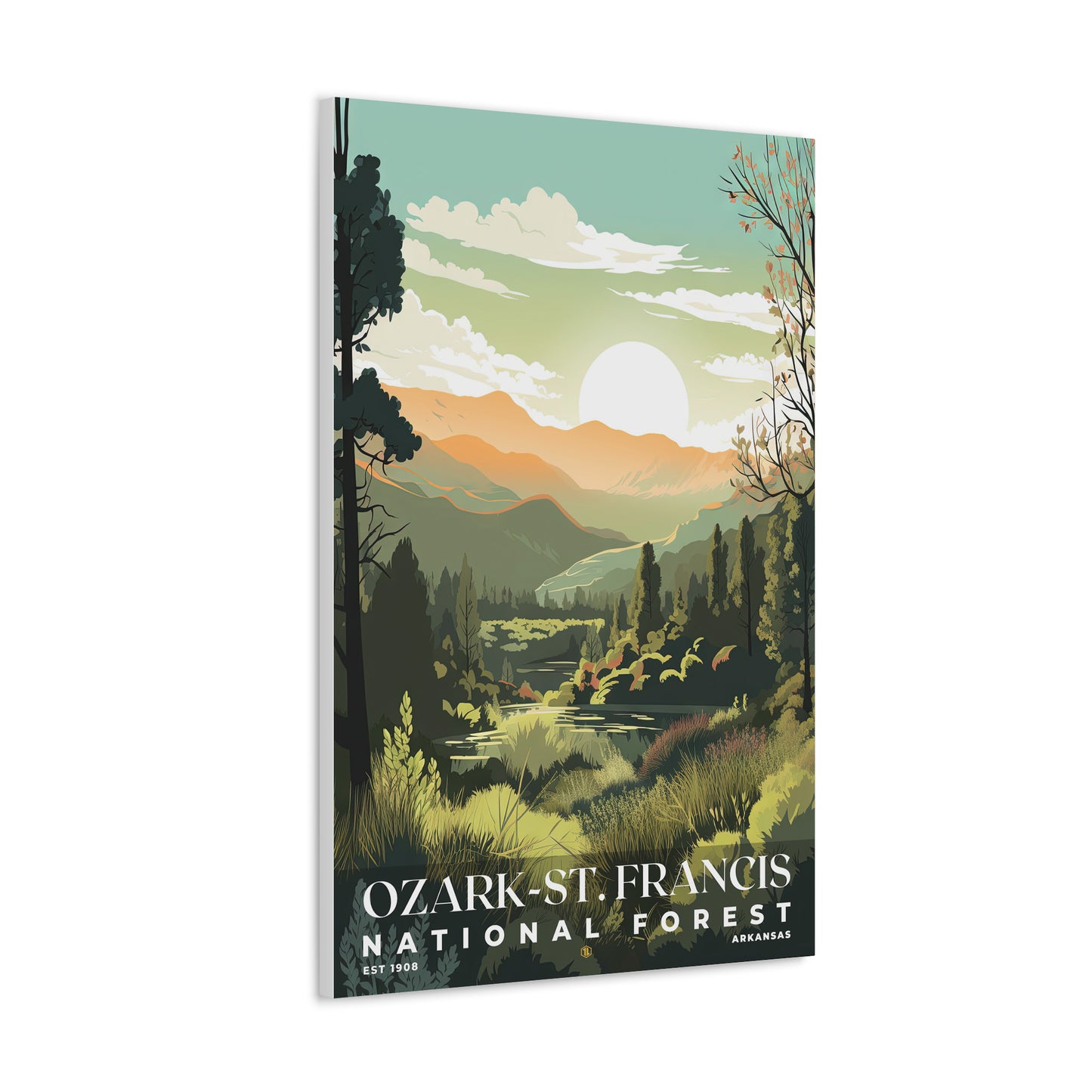 Ozark-St. Francis National Forest Poster | S01