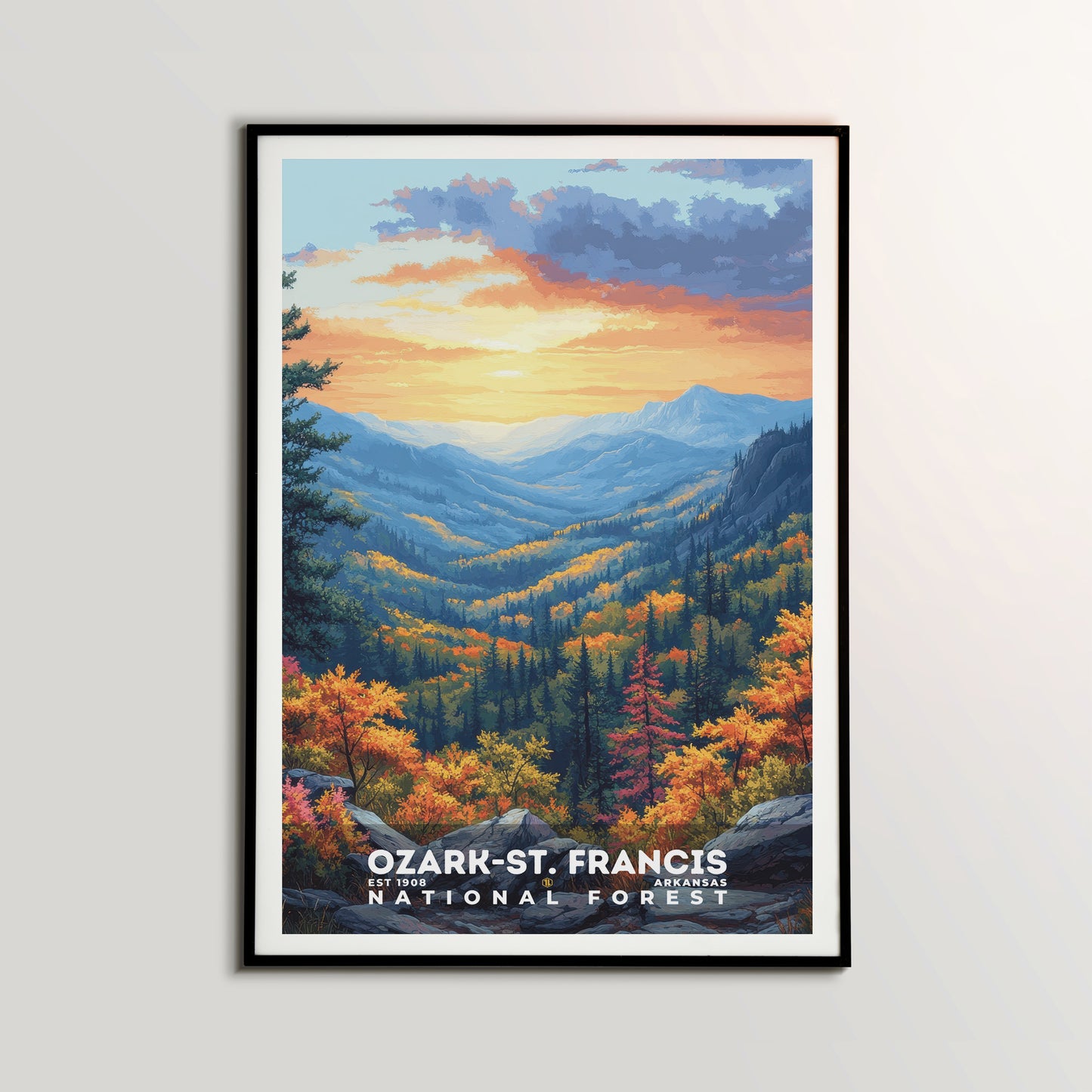 Ozark-St. Francis National Forest Poster | S02