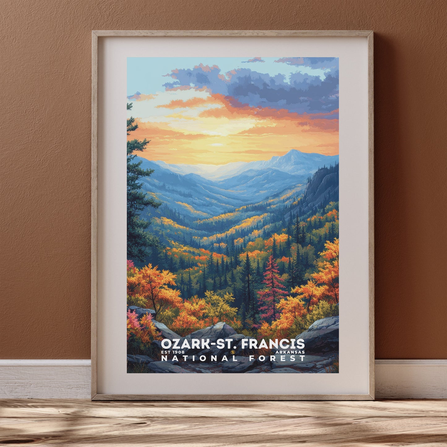 Ozark-St. Francis National Forest Poster | S02