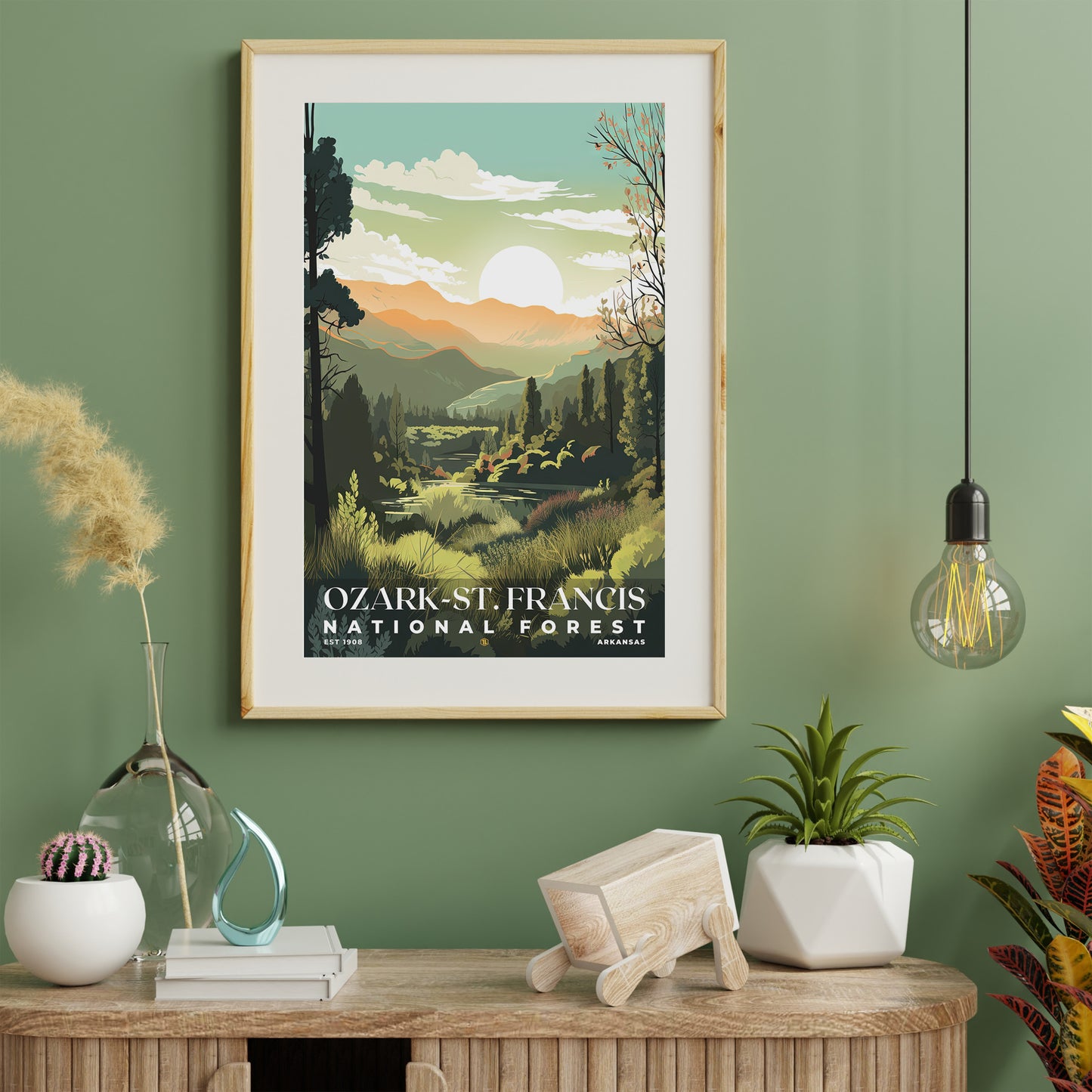 Ozark-St. Francis National Forest Poster | S01