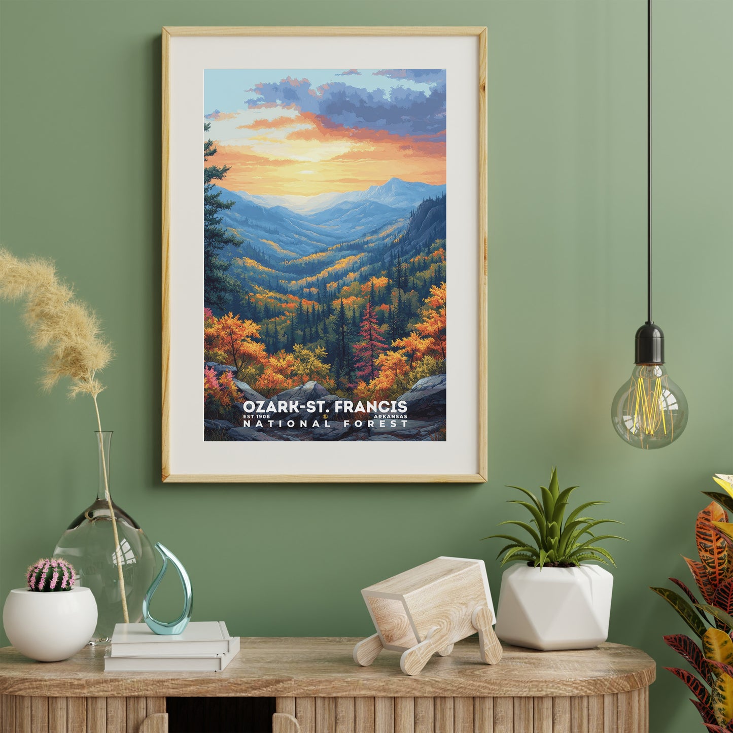 Ozark-St. Francis National Forest Poster | S02