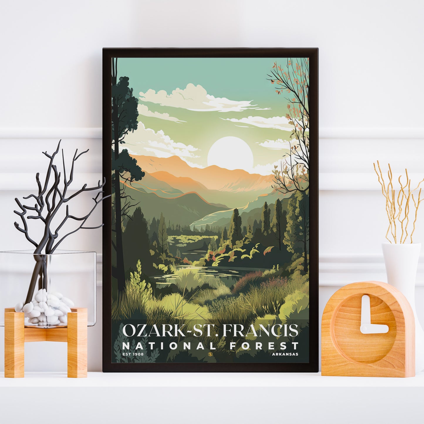 Ozark-St. Francis National Forest Poster | S01