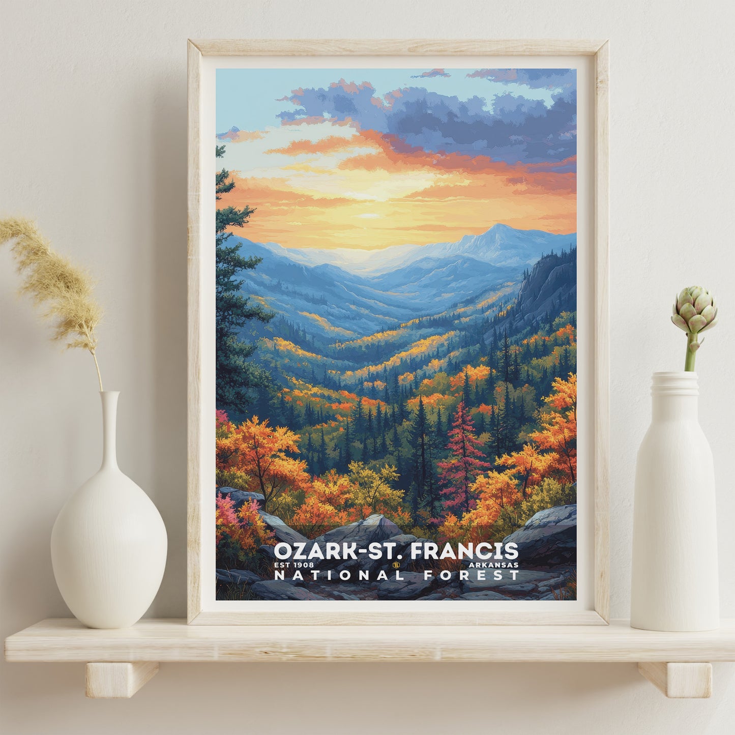 Ozark-St. Francis National Forest Poster | S02