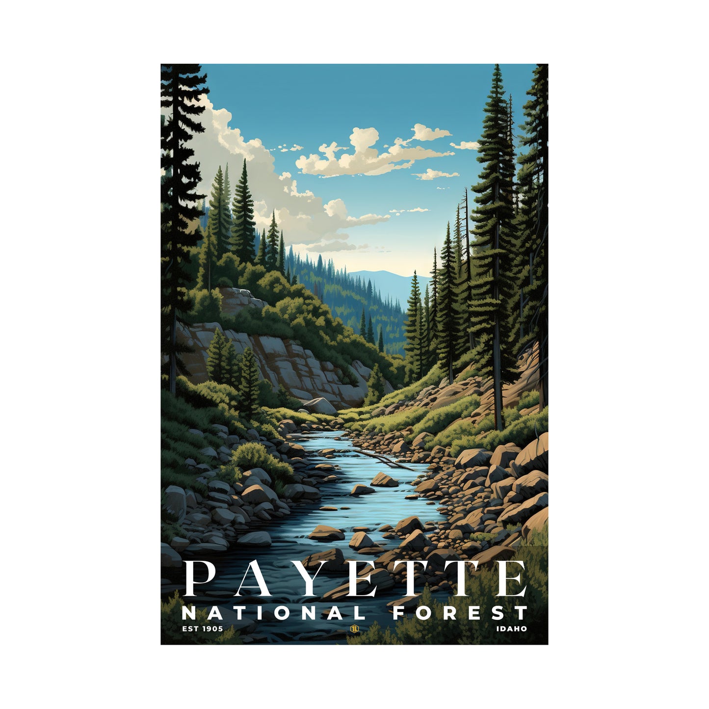 Payette National Forest Poster | S01