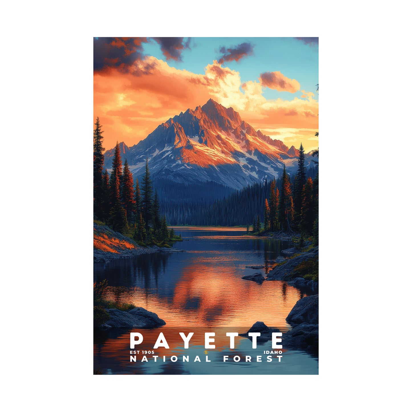 Payette National Forest Poster | S02