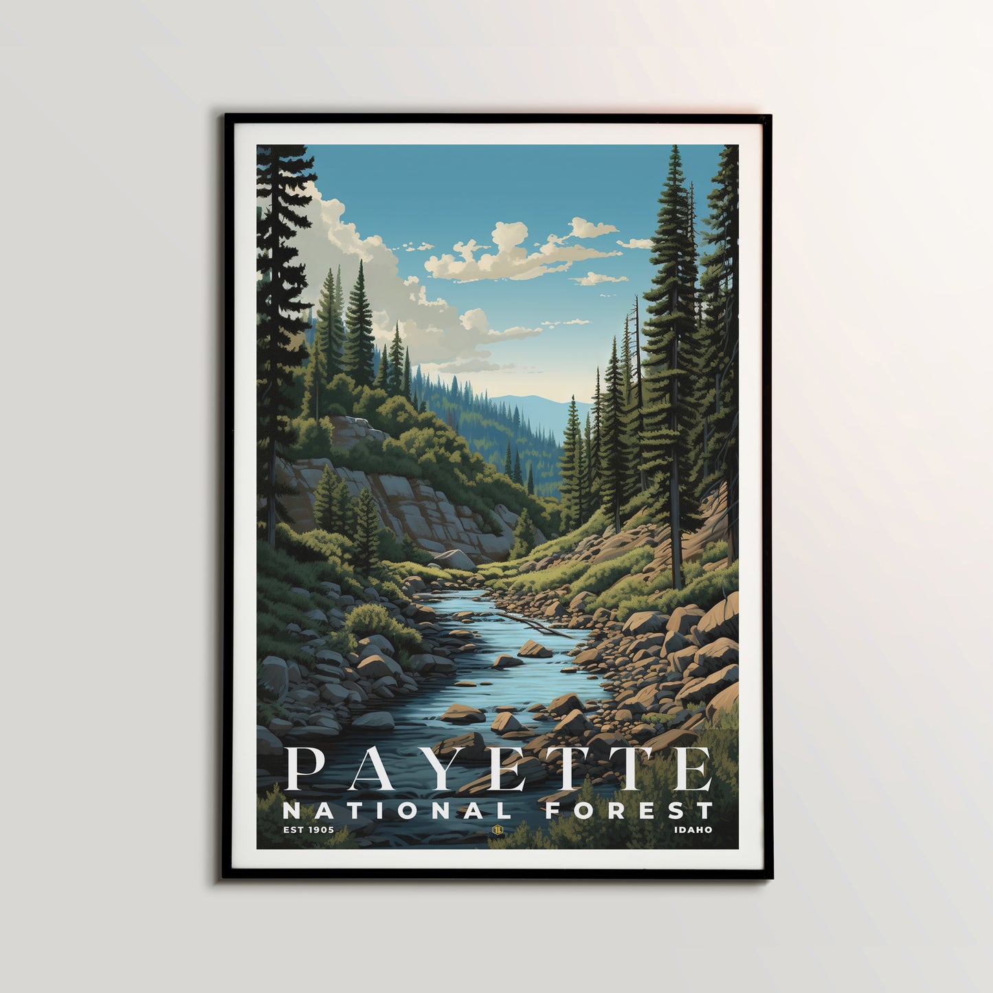Payette National Forest Poster | S01