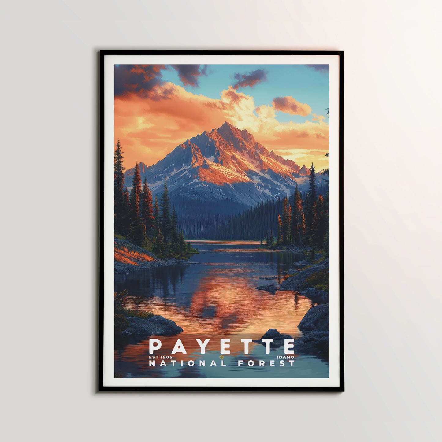 Payette National Forest Poster | S02