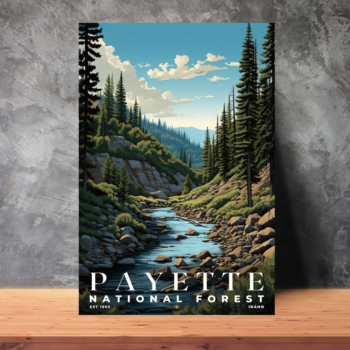 Payette National Forest Poster | S01