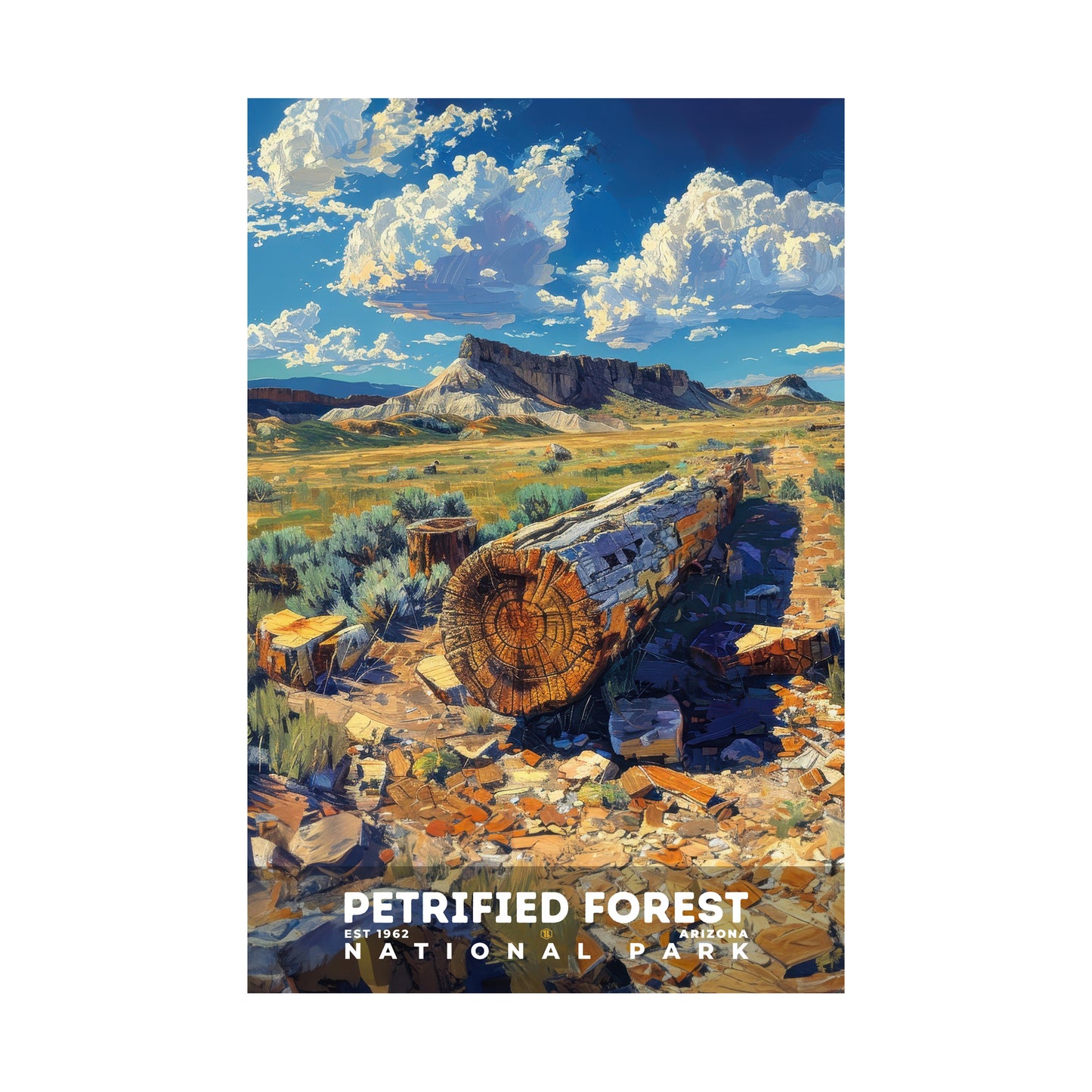 Petrified Forest National Park Poster | S14