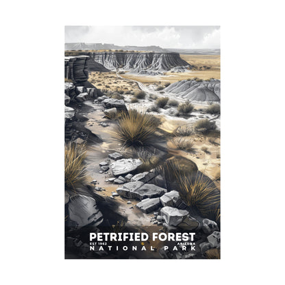 Petrified Forest National Park Poster | S17