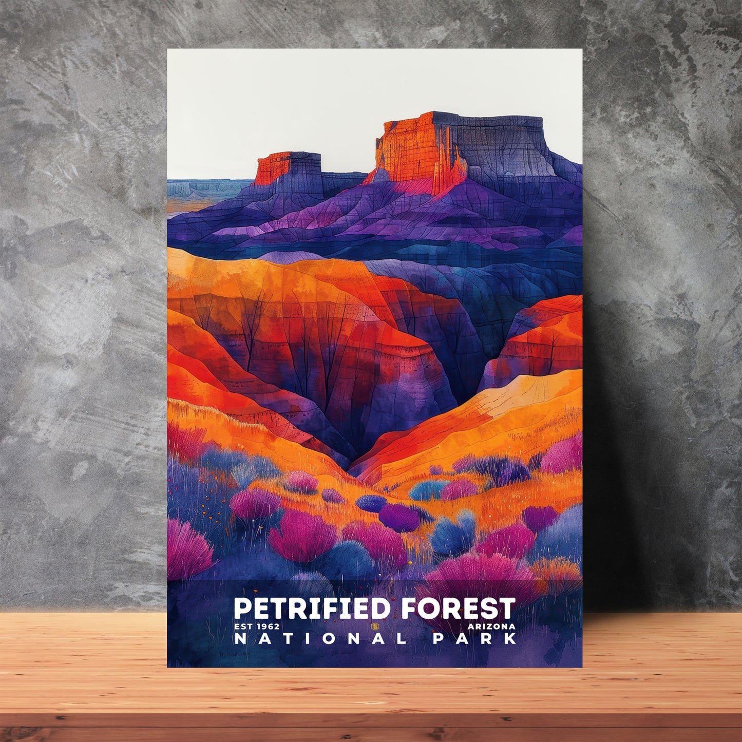 Petrified Forest National Park Poster | S20