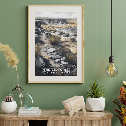 Petrified Forest National Park Poster | S17