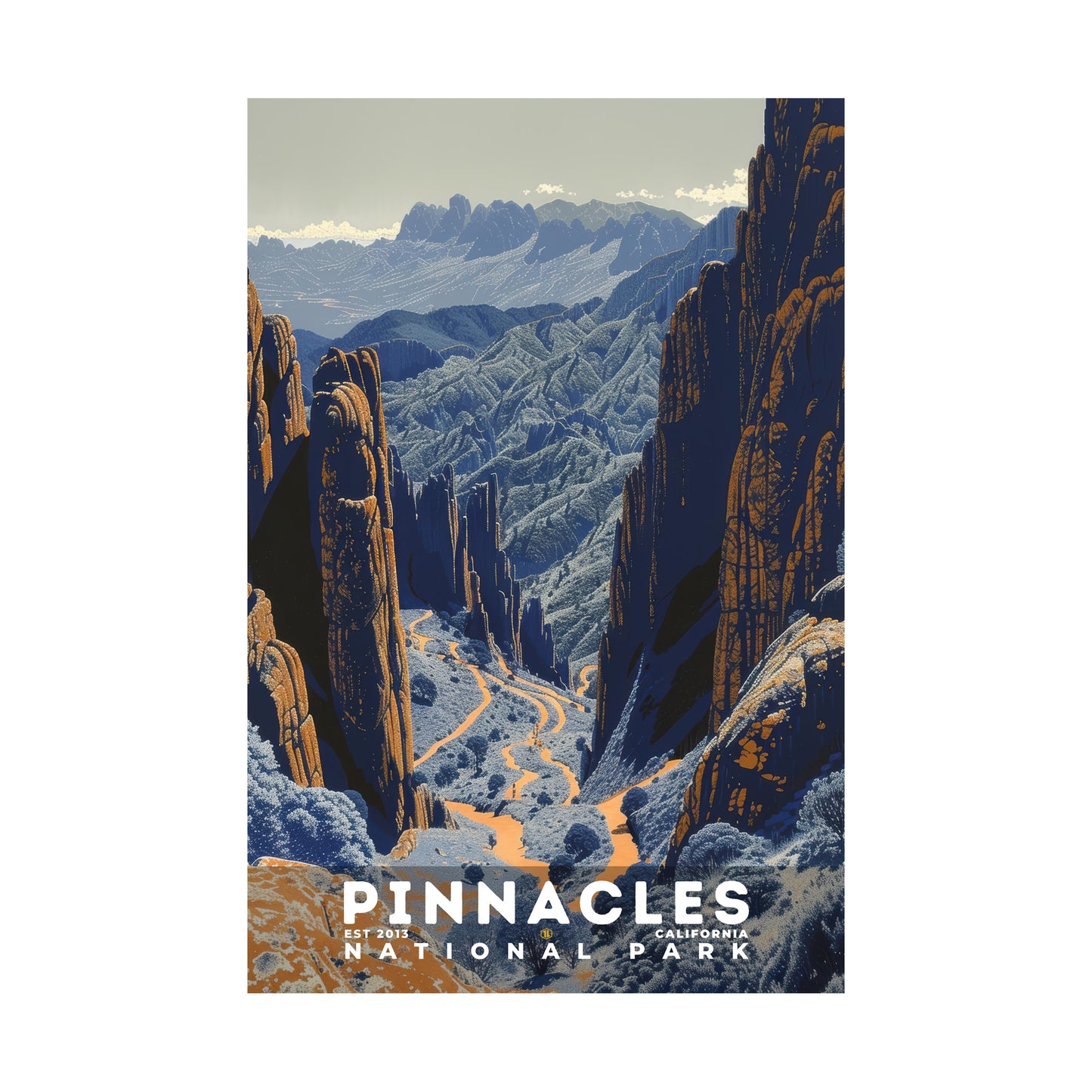 Pinnacles National Park Poster | S19