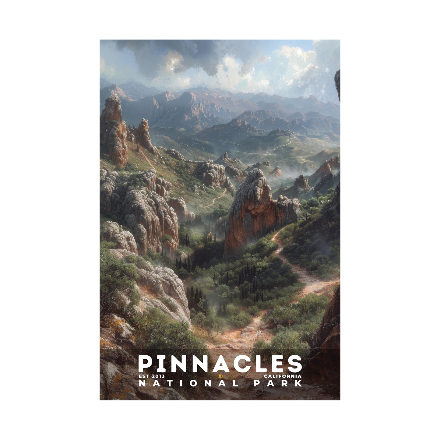 Pinnacles National Park Poster | S12