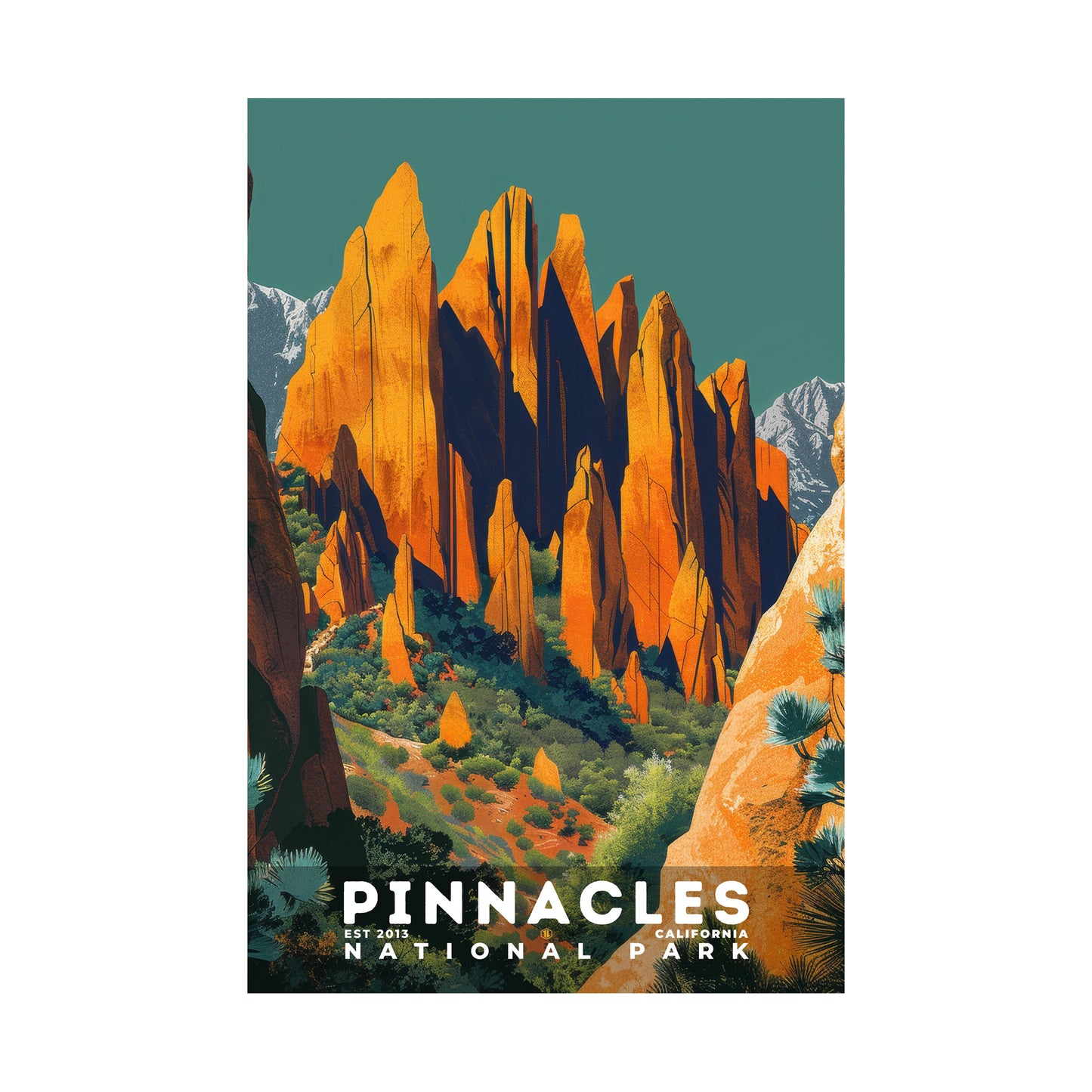 Pinnacles National Park Poster | S20