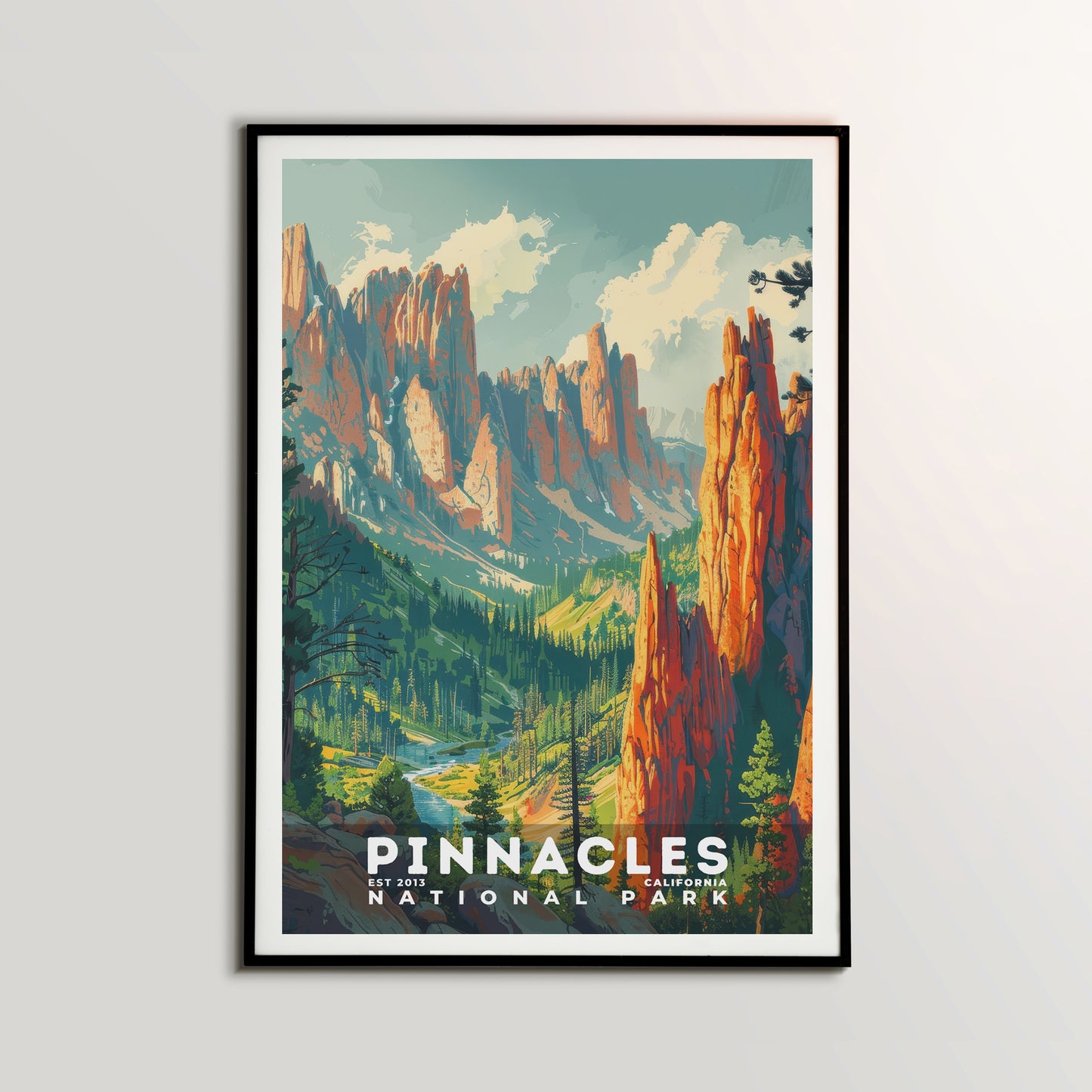 Pinnacles National Park Poster | S11