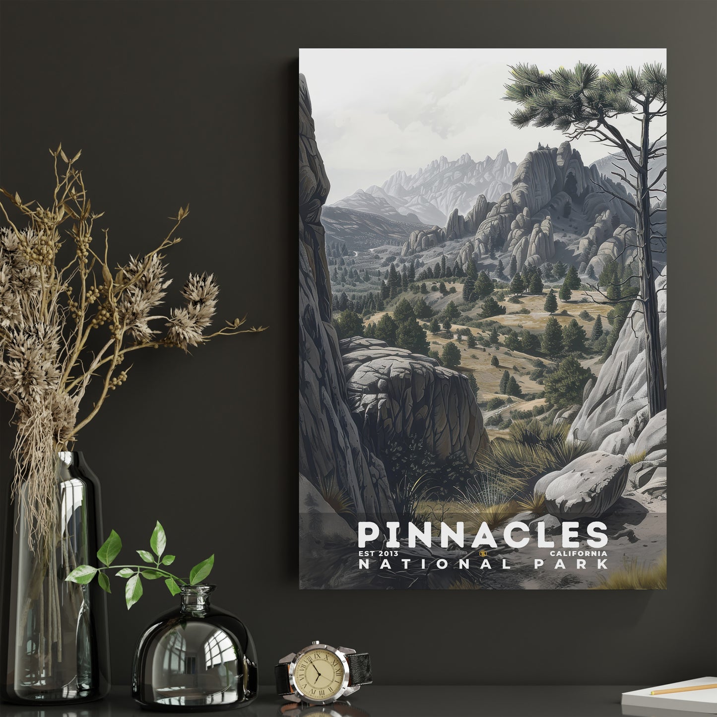 Pinnacles National Park Poster | S17