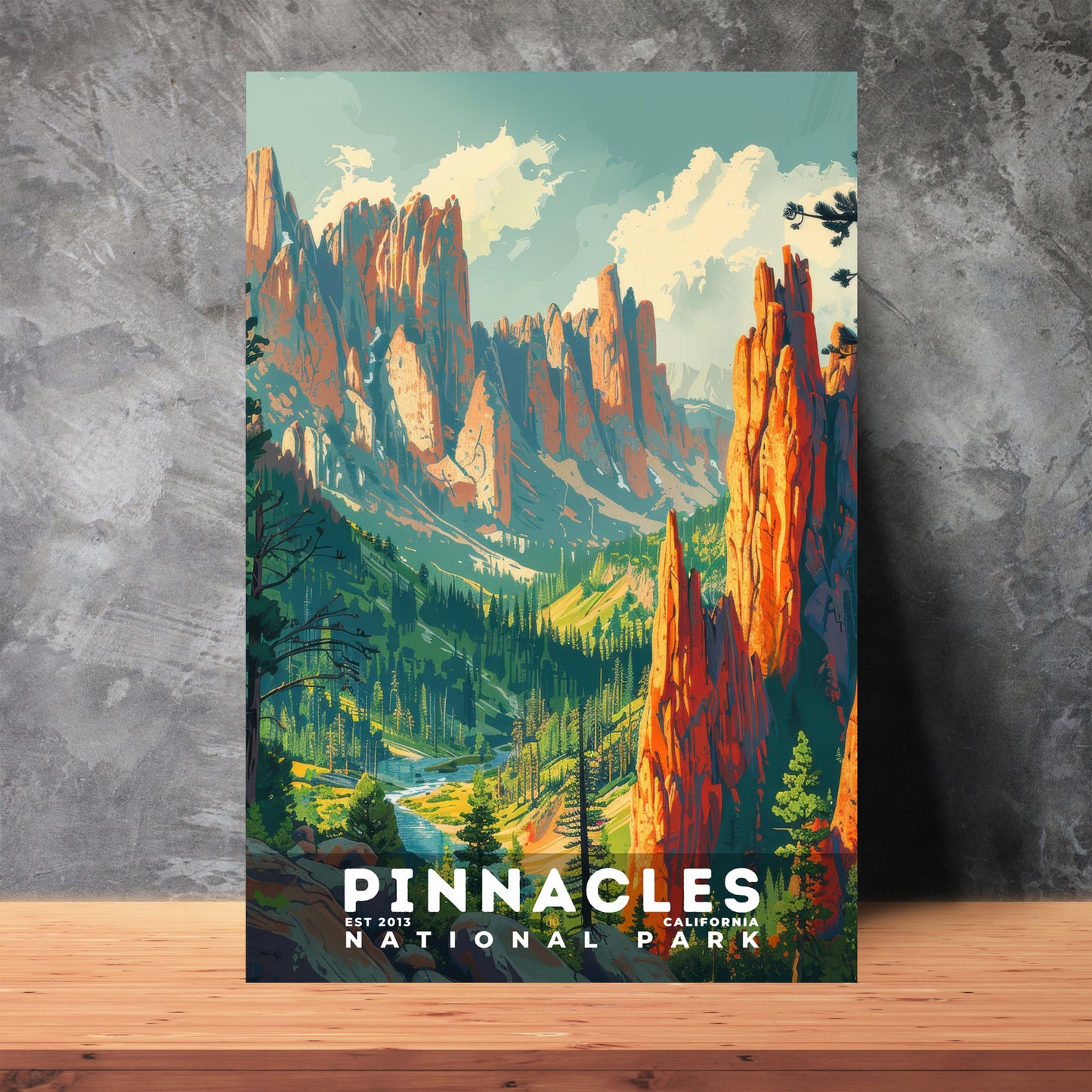 Pinnacles National Park Poster | S11