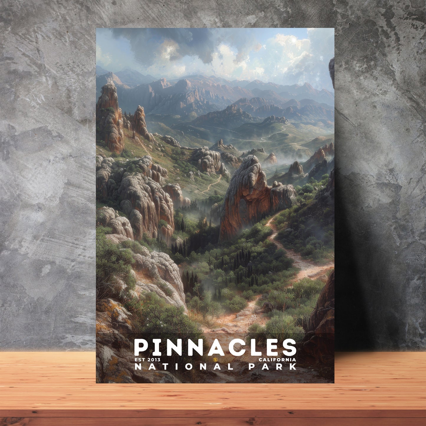 Pinnacles National Park Poster | S12