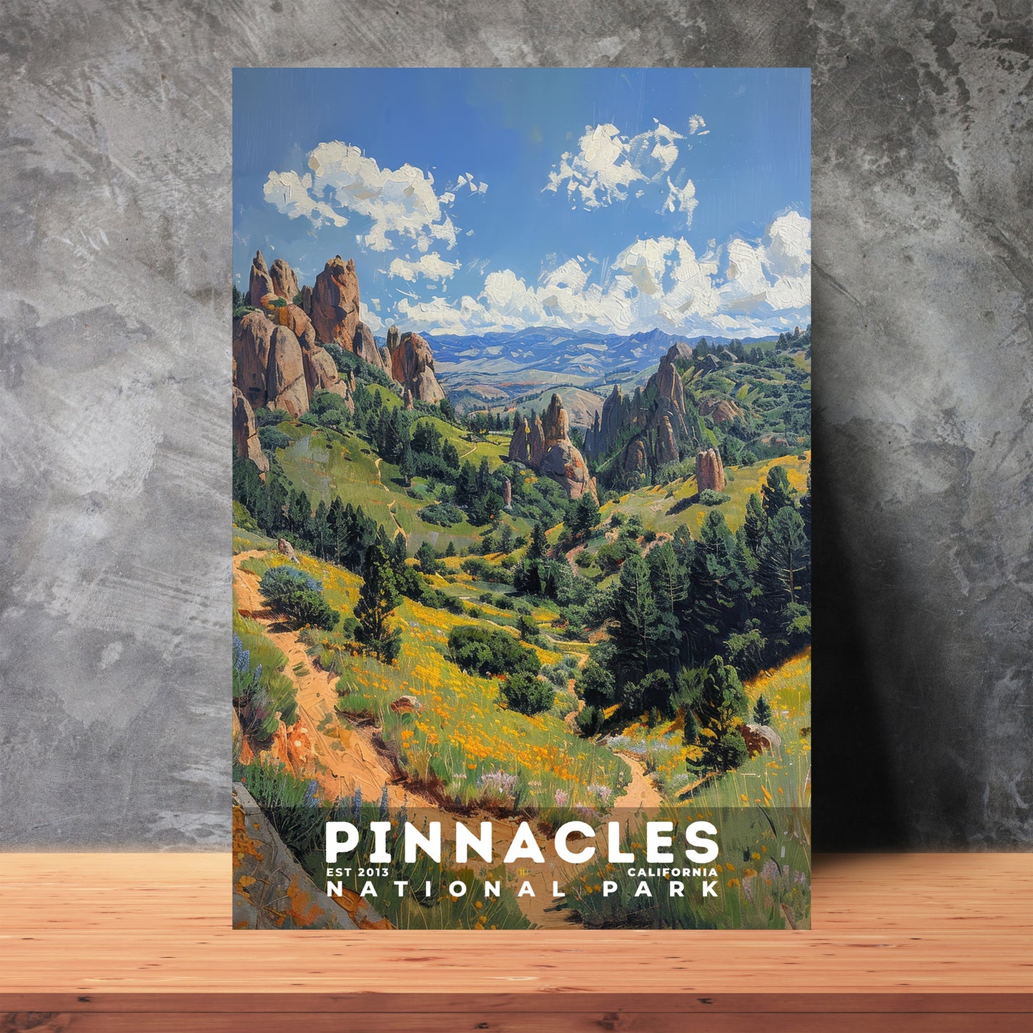 Pinnacles National Park Poster | S14