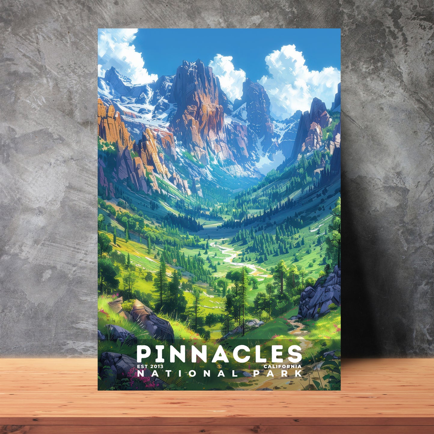 Pinnacles National Park Poster | S13