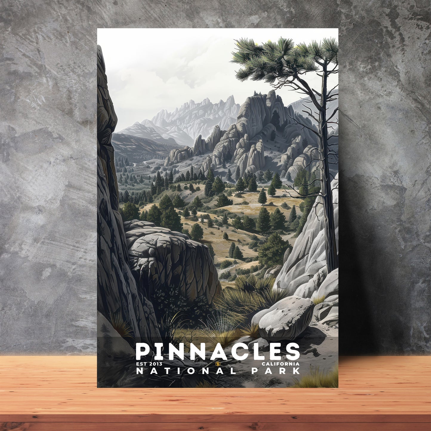 Pinnacles National Park Poster | S17