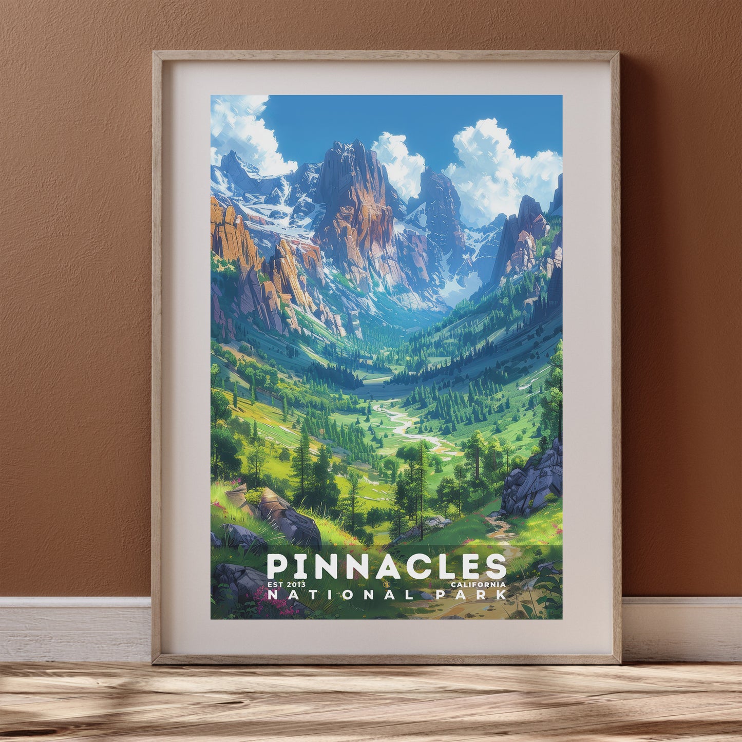 Pinnacles National Park Poster | S13