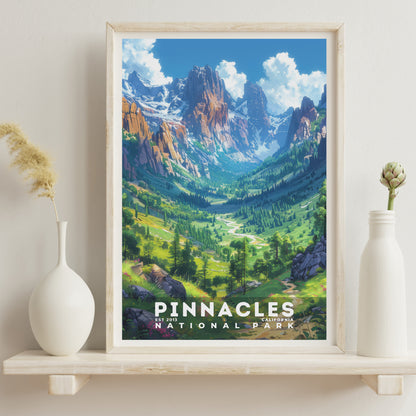 Pinnacles National Park Poster | S13