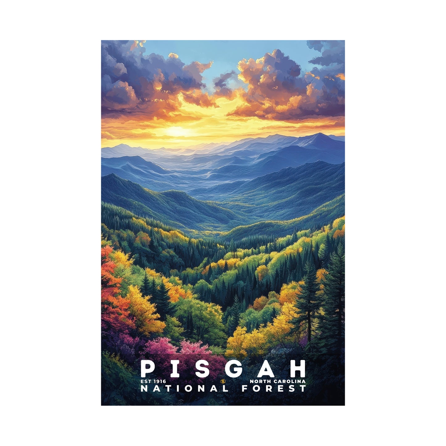 Pisgah National Forest Poster | S02