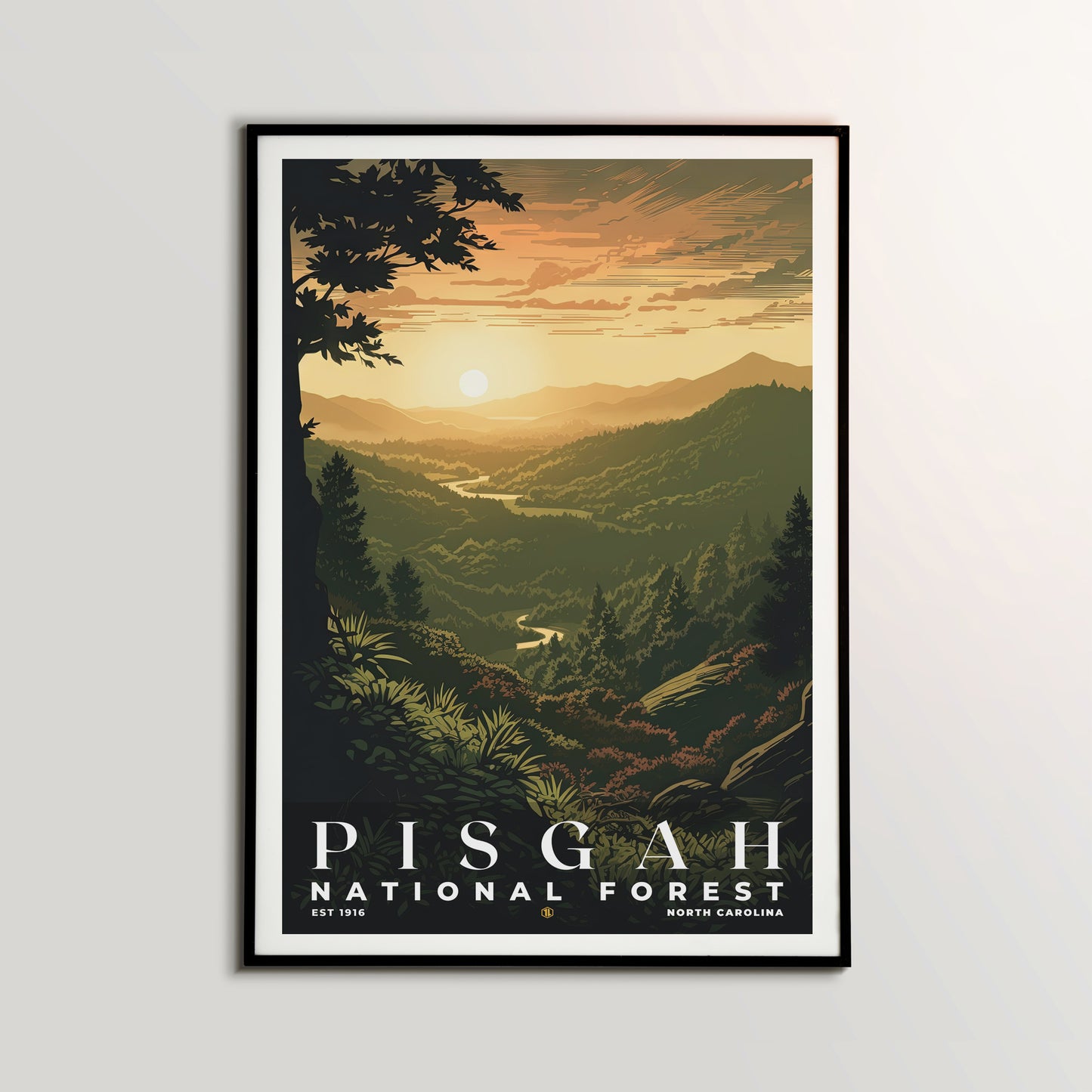 Pisgah National Forest Poster | S01