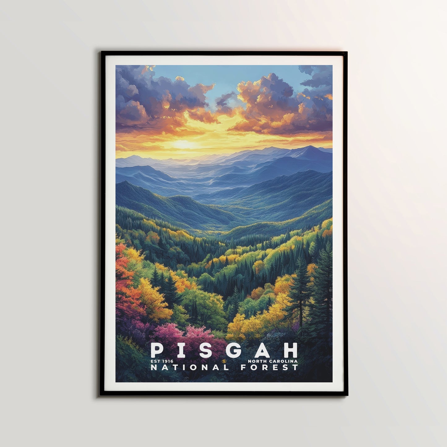 Pisgah National Forest Poster | S02