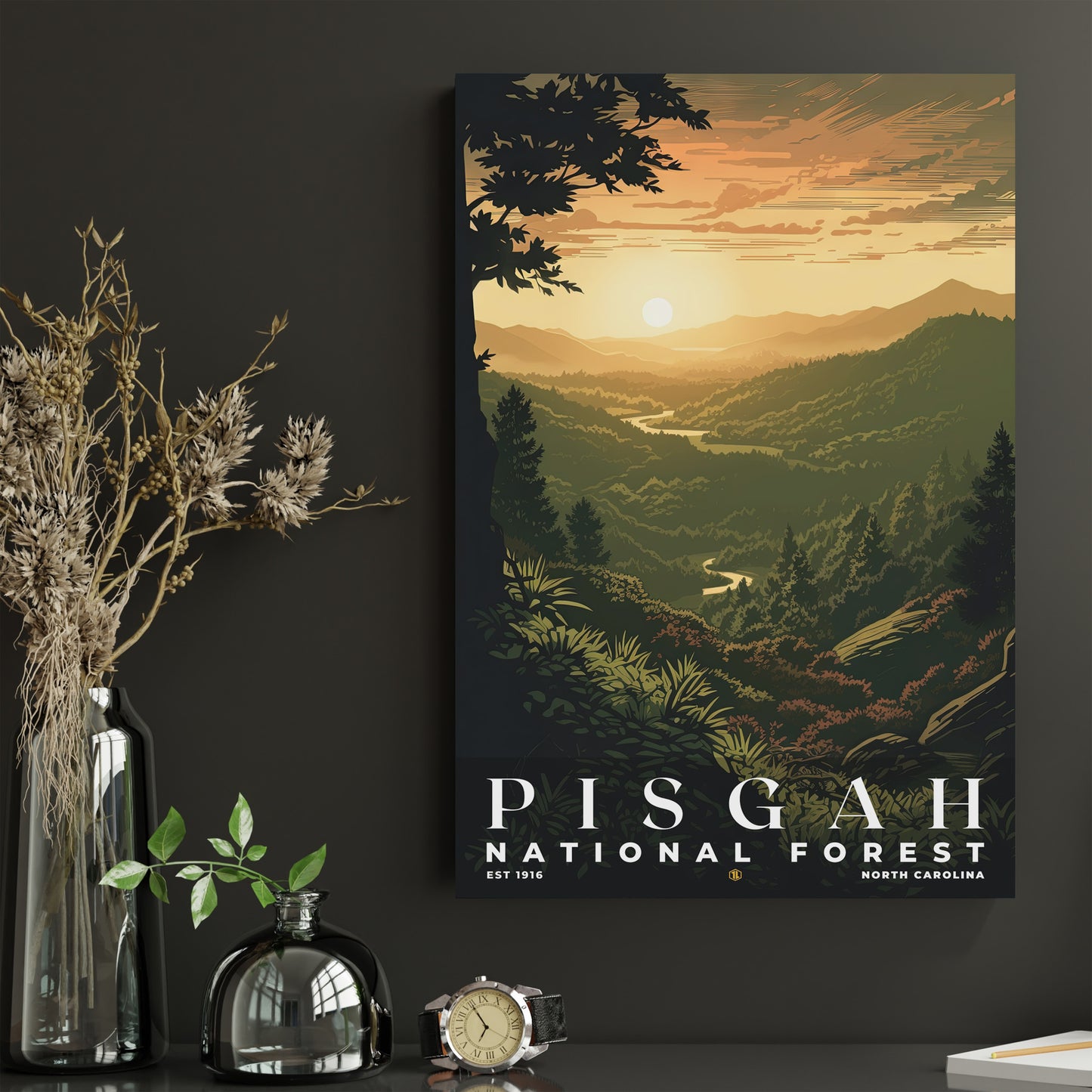 Pisgah National Forest Poster | S01