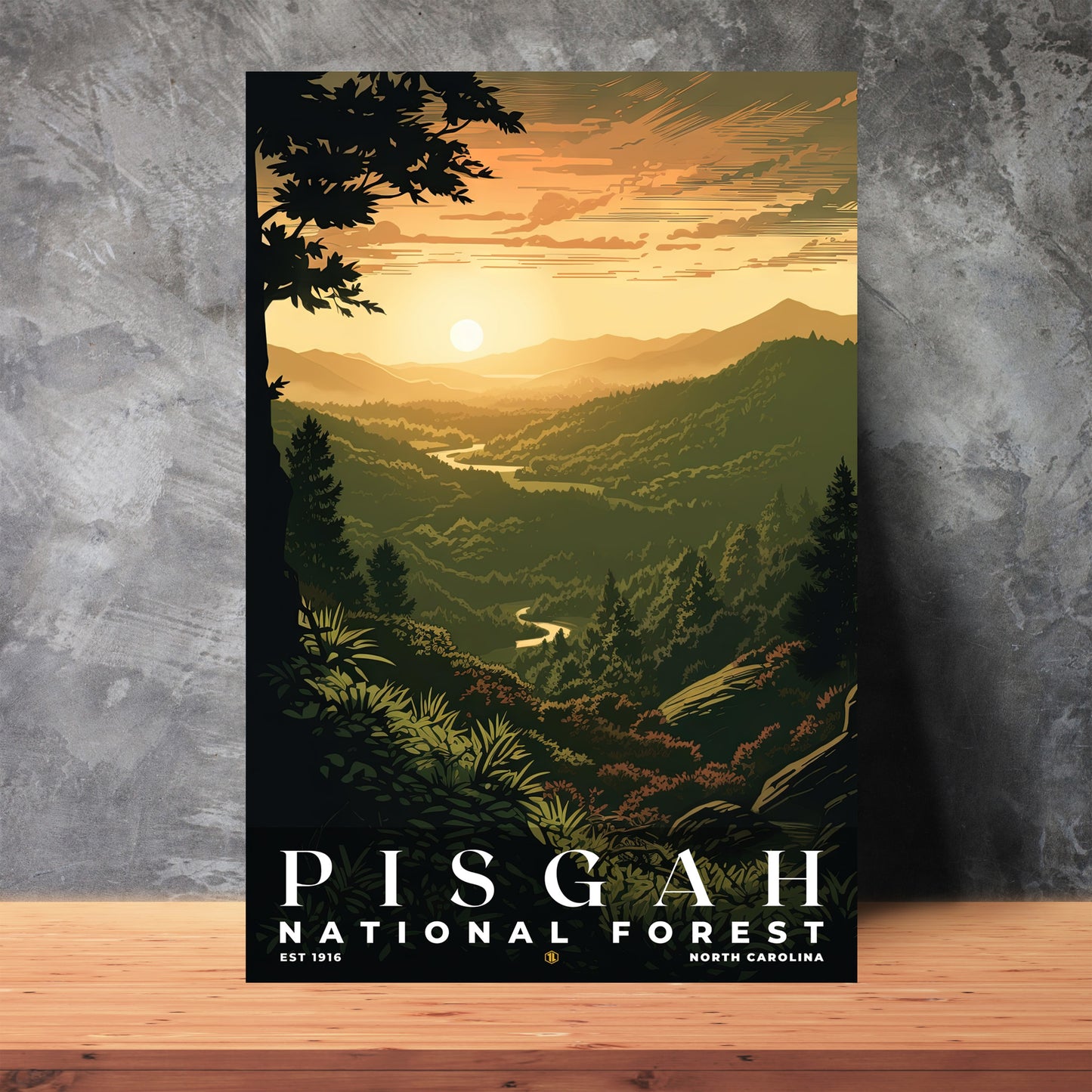 Pisgah National Forest Poster | S01