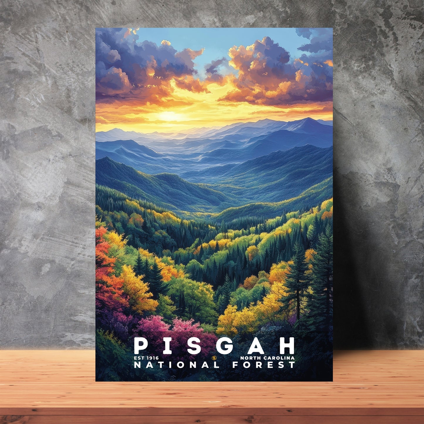 Pisgah National Forest Poster | S02