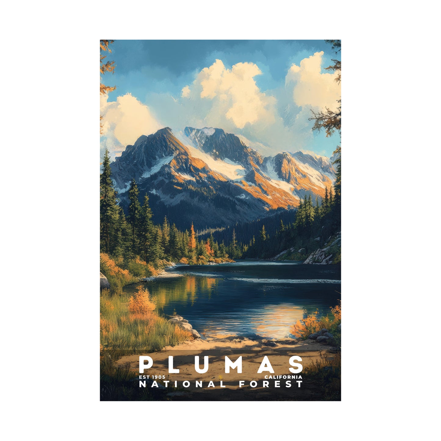 Plumas National Forest Poster | S02