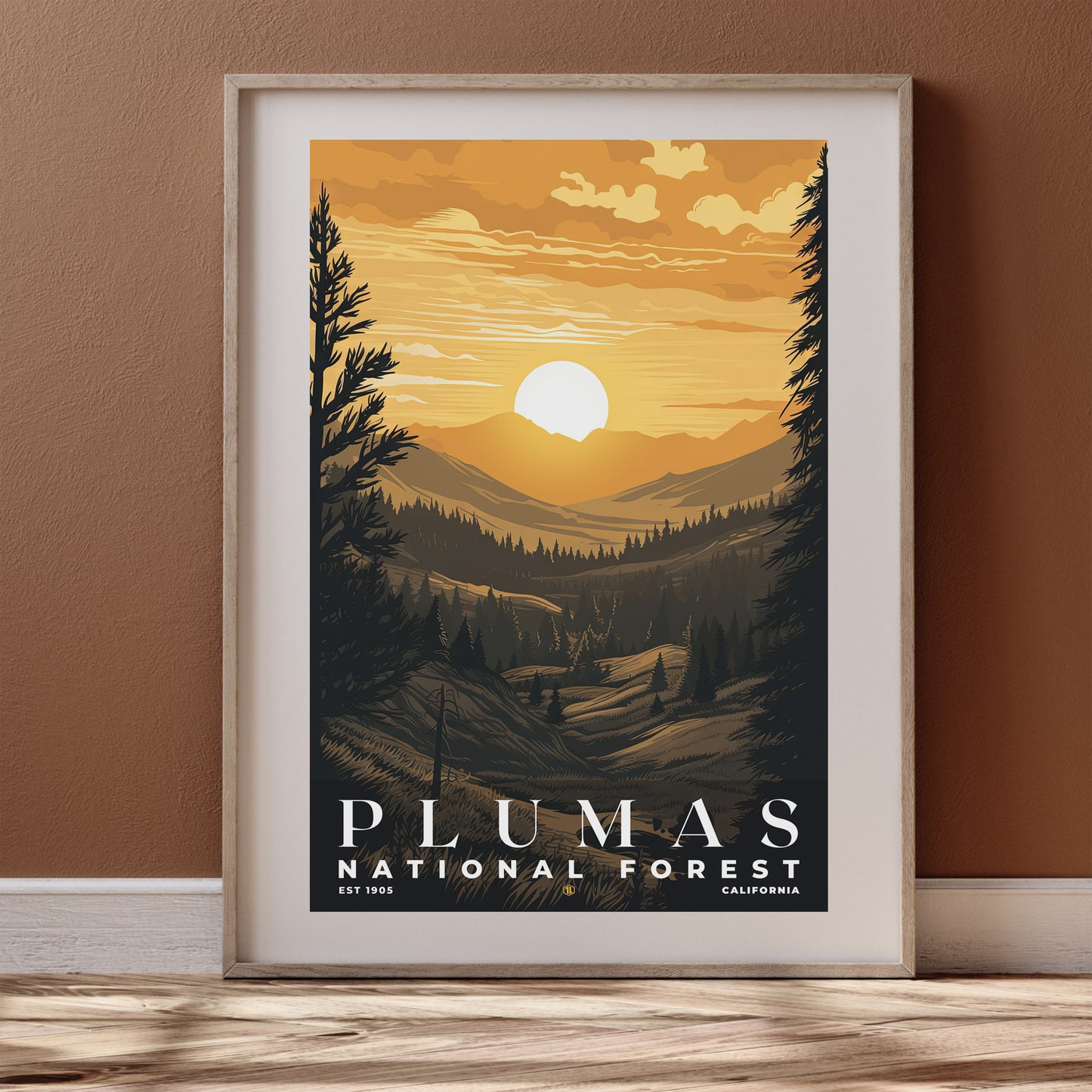 Plumas National Forest Poster | S01