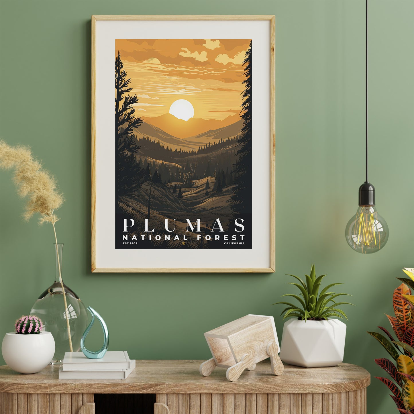 Plumas National Forest Poster | S01