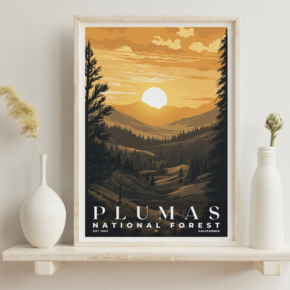 Plumas National Forest Poster | S01